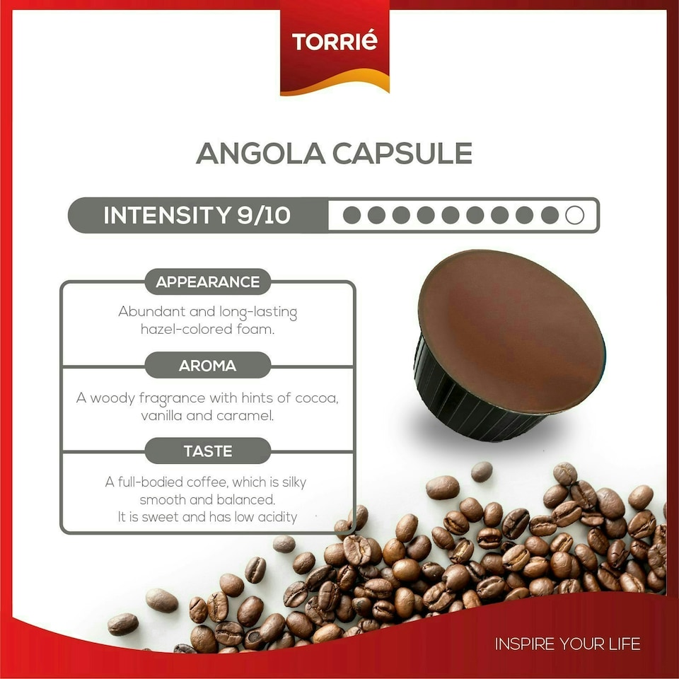 image 1 of Angola - Dolce Gusto ® Compatible Coffee Capsules (80 Pods)