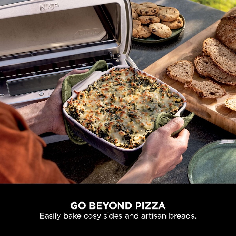 image 1 of Ninja Artisan Outdoor Pizza & Air Fry Oven MO201UK Grey