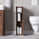 image 3 of Toilet Paper Dispenser | Brown | 1