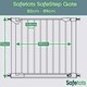 image 3 of Bettacare SafeStep Dog Gate, Black, 82cm - 89cm, Extra Low Walkthough, 67cm Extra Wide Doorway, One Piece Extra Wide Pet Gate