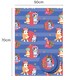 image 2 of Bluey Christmas 2 Sheets & 2 Tags Gift Wrap