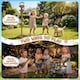 image 4 of Bubble Street Lamp for Kids with Lights, Sounds, Remote Control & Adjustable Height - Outdoor Bubble Toy 3+