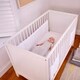 image 4 of Purflo Breathable Cot Bumper - Soft White