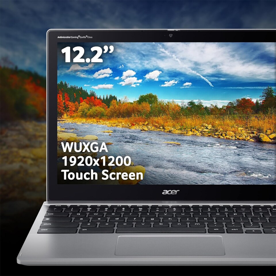 image 1 of Acer Spin 312 Chromebook Intel N100 4GB RAM 128GB eMMC 12" WUXGA Touch Laptop