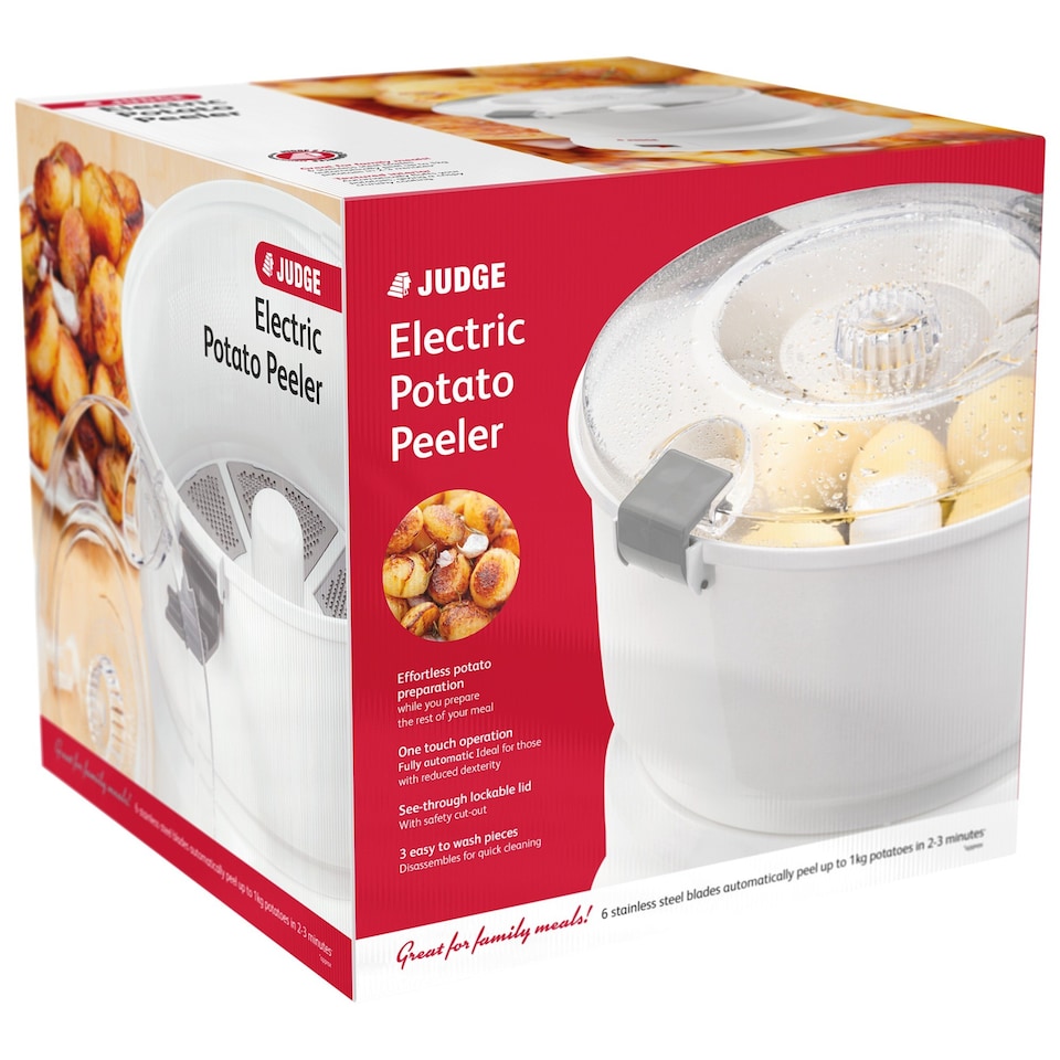 image 1 of Judge Automatic Electric Potato Peeler 1kg Capacity
