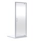 image 1 of Balterley Ruwa Toughened Safety Glass Reversible Pivot Shower Door - Balterley | Silver | Chrome | 1