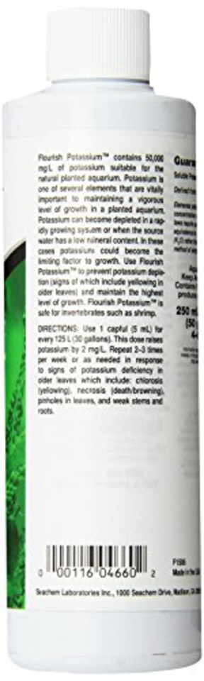 image 1 of Seachem Flourish Potassium Liquid Plant Supplement 250ml | Clear