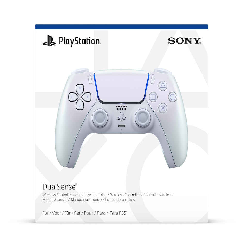 image 1 of Sony DualSense PS5 Wireless Controller - Chroma Pearl  -1000044424 - P5AEJJSNY58984