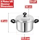 image 2 of Vinod Classic Stainless Steel Idli Maker Steamer