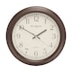 image 1 of Wm Widdop Classic Wooden Wall Clock 31cm Brown