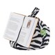 image 3 of Bean Lazy Furry Zebra Tablet eReader and Book Mini Bean Bag