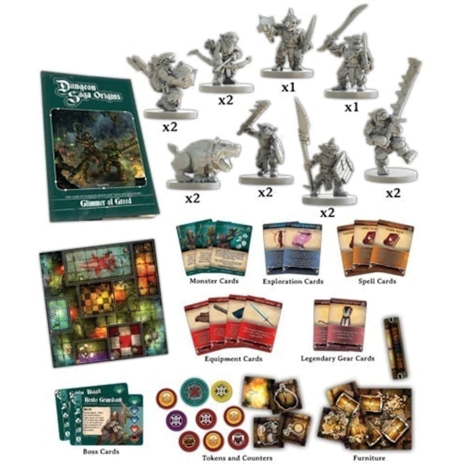 Dungeon Saga Origins: Glimmer of Greed