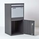 image 5 of SMART PARCEL BOX® Extra Large Front & Rear Access Dark Grey Grey