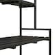 image 8 of Outsunny 3 Tiered Plant Rack Stand with Hanging Hooks for Indoor Outdoor Use