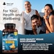 image 3 of Vegan Glucosamine Capsules + Vit C, Turmeric, Ginger 120 Capsules