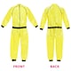 image 5 of Adult Yellow Rapper Ali Costume – 1980s Fancy Dress Outfit with Jacket, Beard & Gold Chain Yellow | S