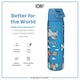 image 5 of Leak Proof Slim Water Bottle, BPA Free, 500ml (18oz) | Blue | Airplanes | One Size
