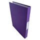 image 1 of A4 Purple Paper Over Board Ring Binder by Janrax