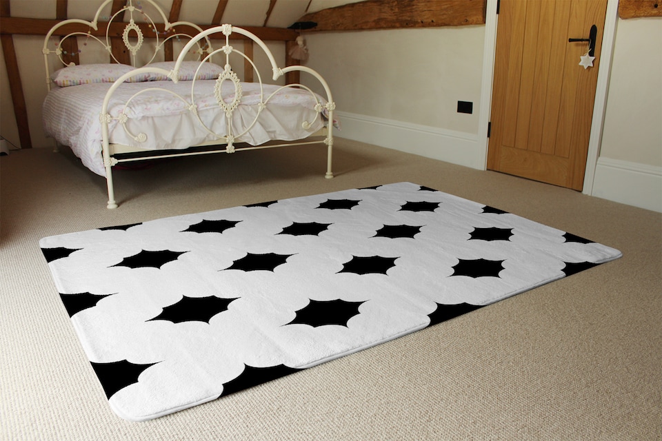 image 1 of Star Ornament Designer Rug | Multi