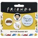 image 4 of Official Friends Joey Button Badge Set FTB0012