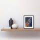 image 2 of NASA Webb Space Pillars of Creation Eagle Nebula 9x7" Black Framed Wall Art Print