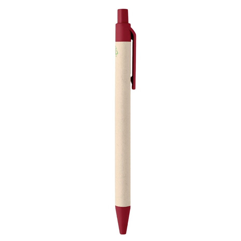 image 1 of MidOcean Mito Milk Carton Paper Pen - Red - One Size