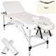 image 1 of Massage Table Set Massage Bench Massage Table Massage Bed Cosmetic Lounger Bag Bolsters Head And Armrests | White | white | 1
