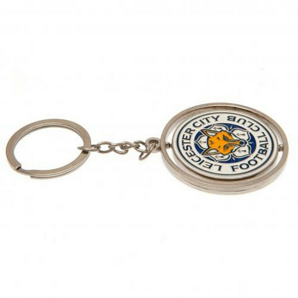 image 1 of Leicester City FC Spinner Keyring - Silver - One Size