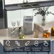 image 4 of HOMCOM Ice Maker 12kg/24H Production with Scoop Basket for Home Office Black