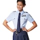 image 3 of Womens police office costume | Blue | blue | 1
