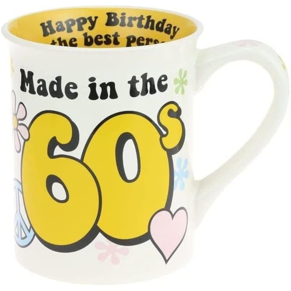 image 1 of Our Name Is Mud Ceramic Mug Made in the 60's 454ml | White | 1