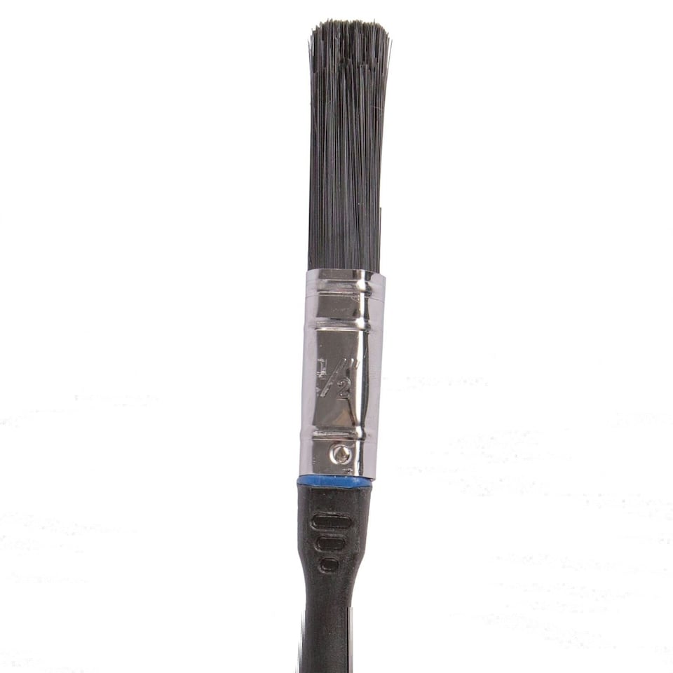 image 1 of Pro User No Bristle Loss Plastic DIY Paint Brush - 1.5cm - Black