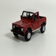 image 2 of Land Rover Defender 90 Pickup Masai Red LHD 1:64 Scale Mini GT MGT00323L