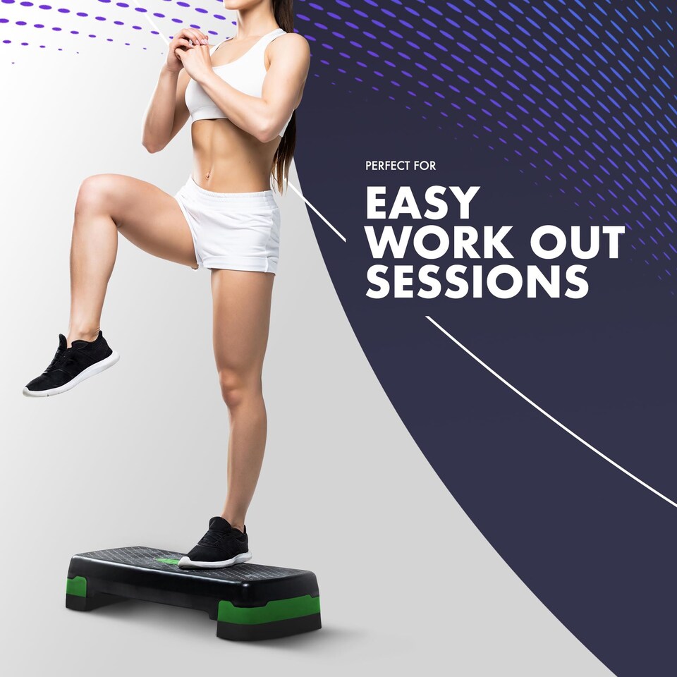 image 1 of Kayman Aerobic Exercise Step with Two Adjustable Height Levels