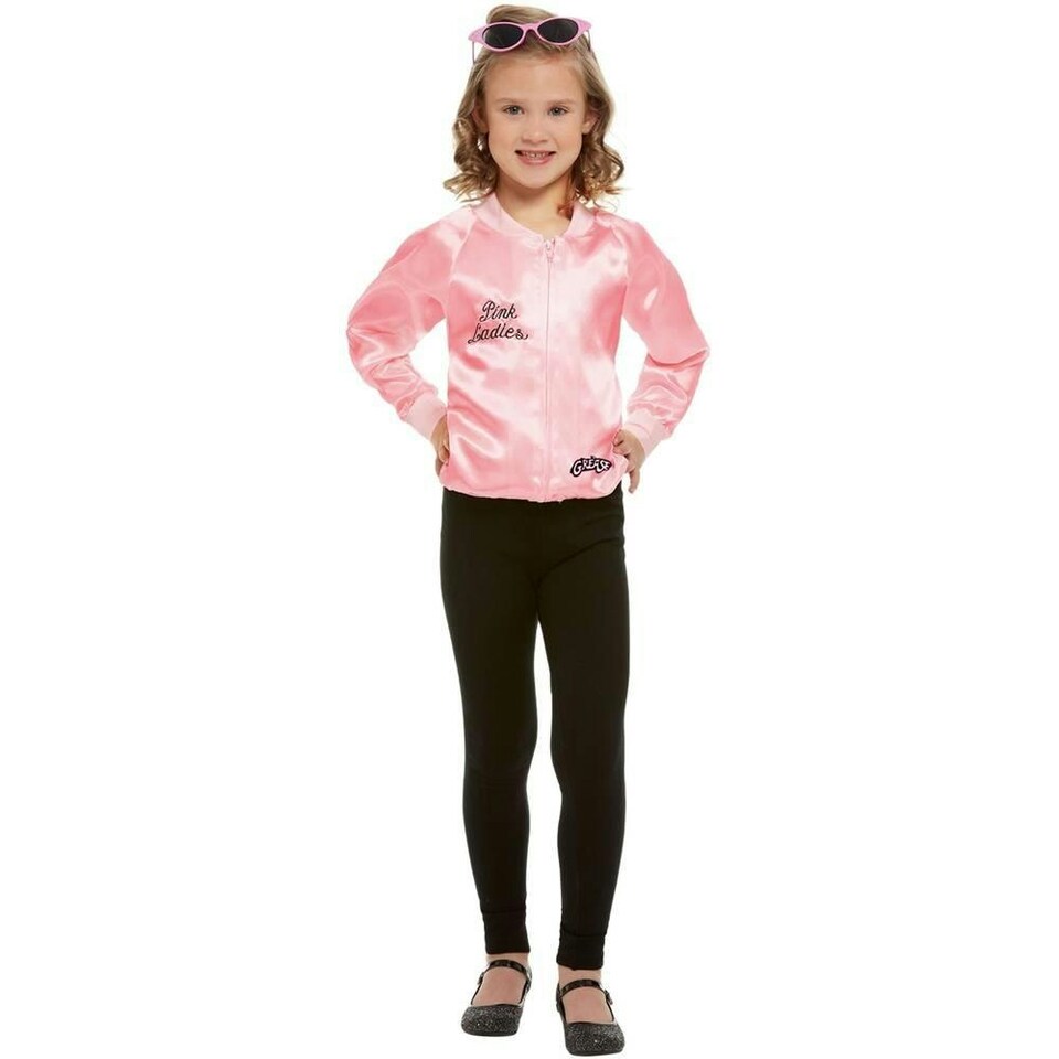 image 1 of Grease Childrens/Kids Pink Ladies Jacket - Pink - 7-9 Years