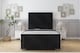 image 1 of Sloomy Richmond Black Naples Bed Frame With 50" Upholstered Headboard 2'6 Small Single