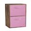 Rustic Brown & Light Pink