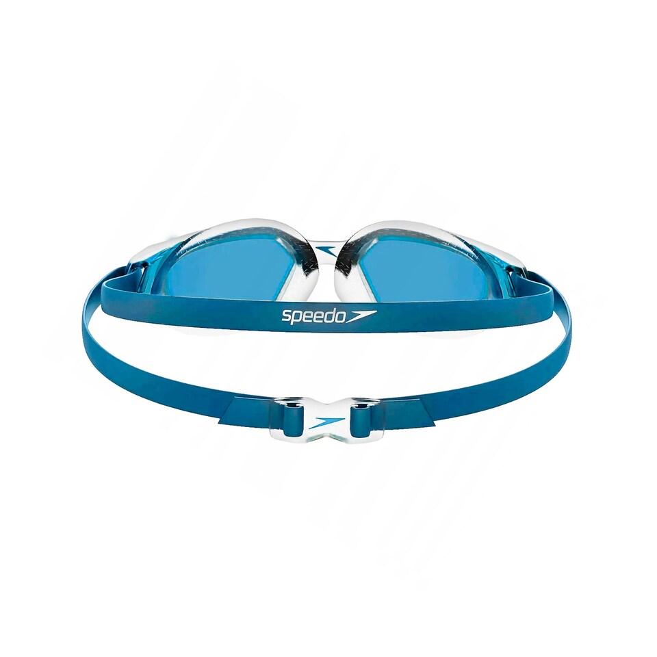 image 1 of Speedo Unisex Adult Hydropulse Smoke Swimming Goggles - Blue/Silver - One Size