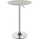 image 1 of Yaheetech  Adjustable Pub Round Table
