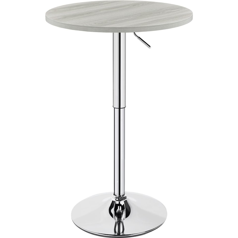 image 1 of Yaheetech  Adjustable Pub Round Table
