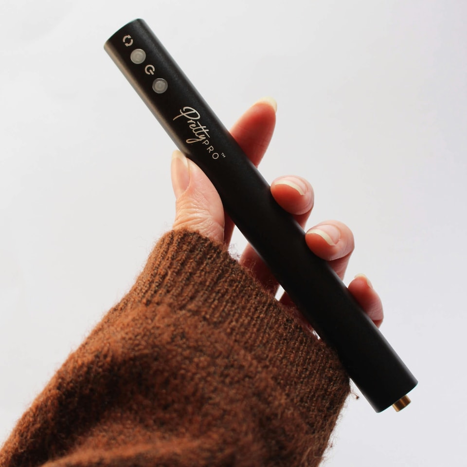 image 1 of Pretty Pro File It Portable Electric Nail File Black