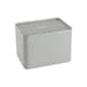 image 4 of Harbour Housewares Vintage Metal Sink Tidy - Grey | Grey | Grey