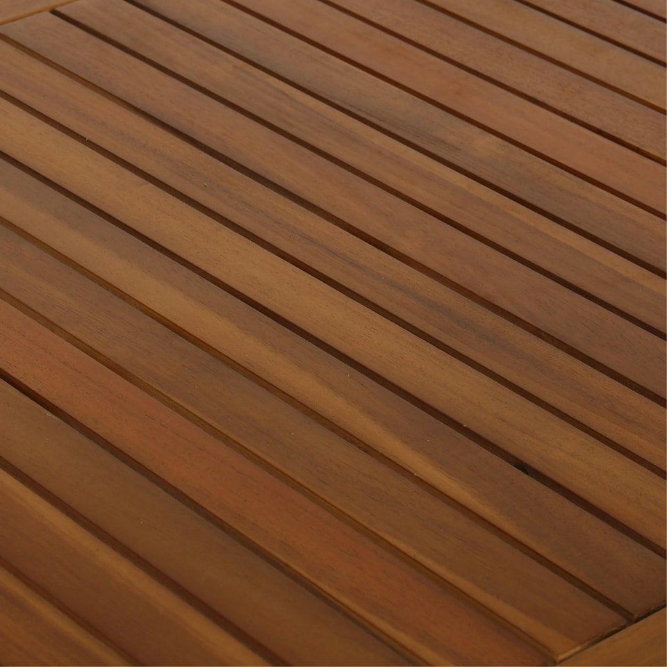 image 1 of Charles Bentley FSC Acacia Hardwood Rectangular Folding Table