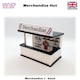 image 7 of Slot Car Track Scenery Merchandise Hut Black 1:32 Scale Wasp