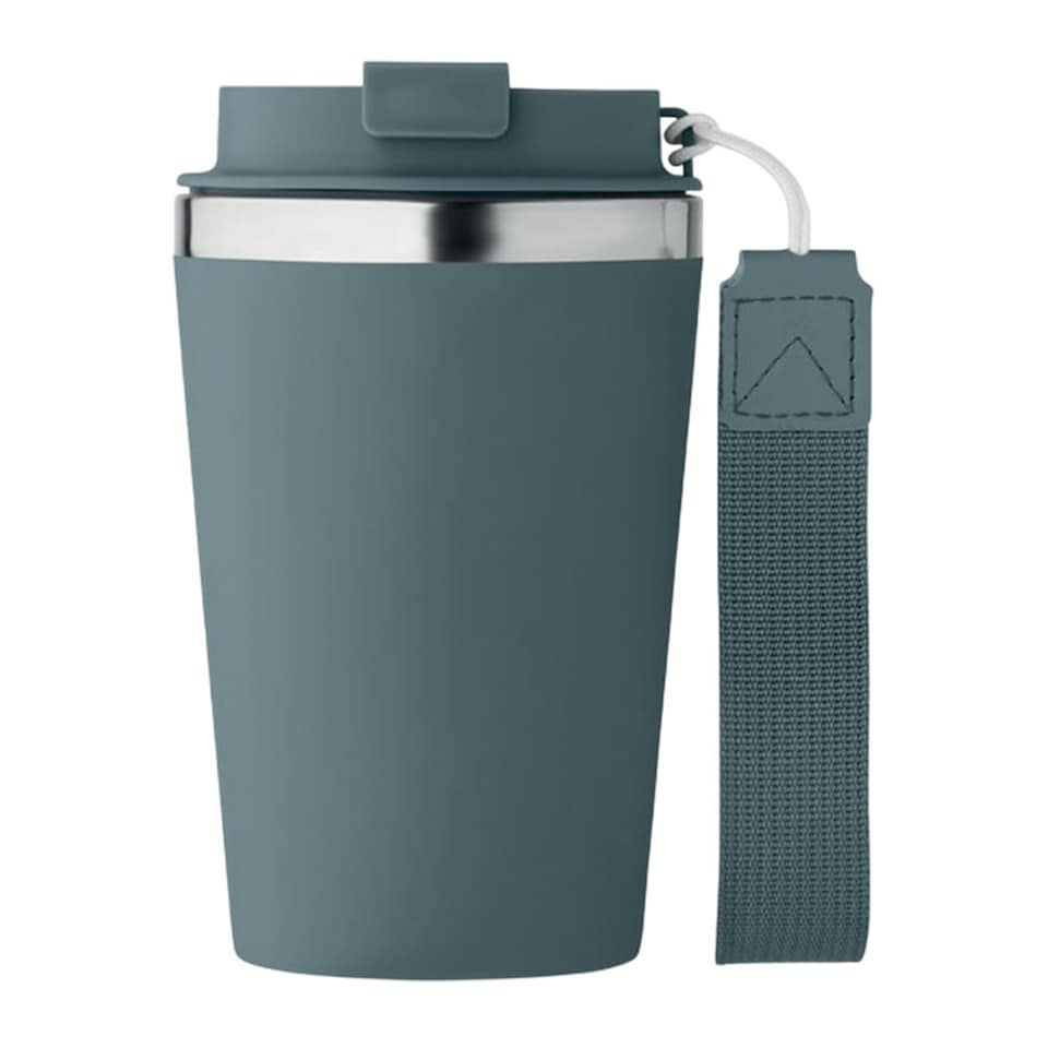 image 1 of MidOcean Topaz Double Wall 350ml Tumbler - Petrol - One Size Blue