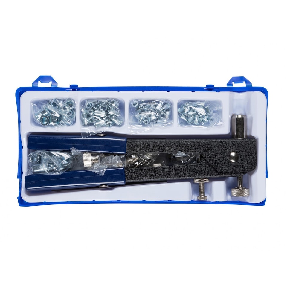 image 1 of Bluespot Tools Nut Riveter Kit (m3-m8) 86 Piece | Multi | Multi Colour | One Size | 1