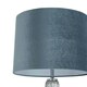 image 4 of Alura Tapered Blue Ombre Glass Table Lamp Blue