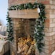 image 8 of 270cm x 25cm Samuel Alexander Frosted Glacier Christmas Garland with Pine Cones