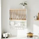 image 3 of SoBuy KCR09-W,Wall Mounted Kitchen Plate Cup Rack | White | White | 1
