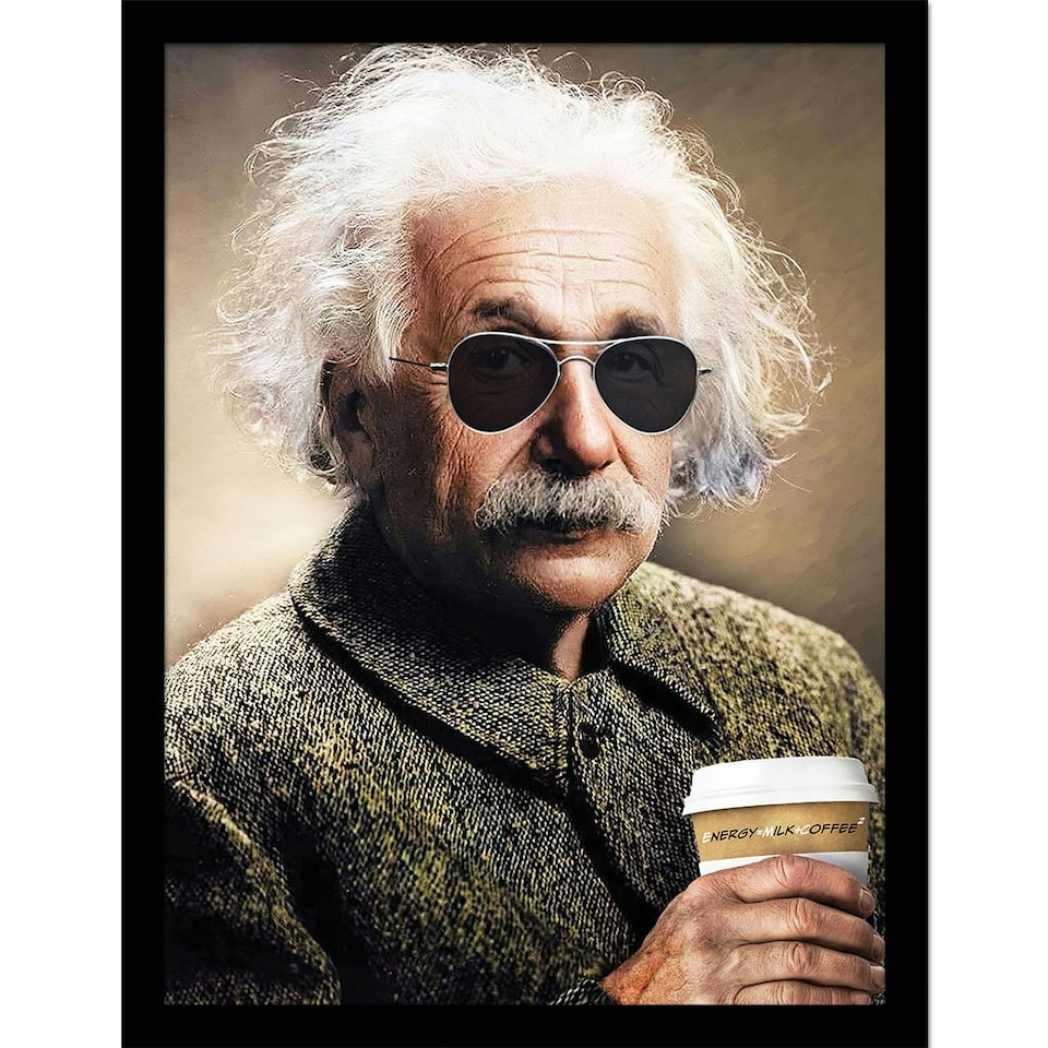 image 1 of Ada Ingram (E=Mcoffee) Framed 30x40cm Print